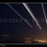 Avión tomando tierra