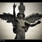 Angel en el Cementerio de Comillas